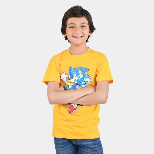 Boys Lycra Jersey T-Shirt Character-Citrus