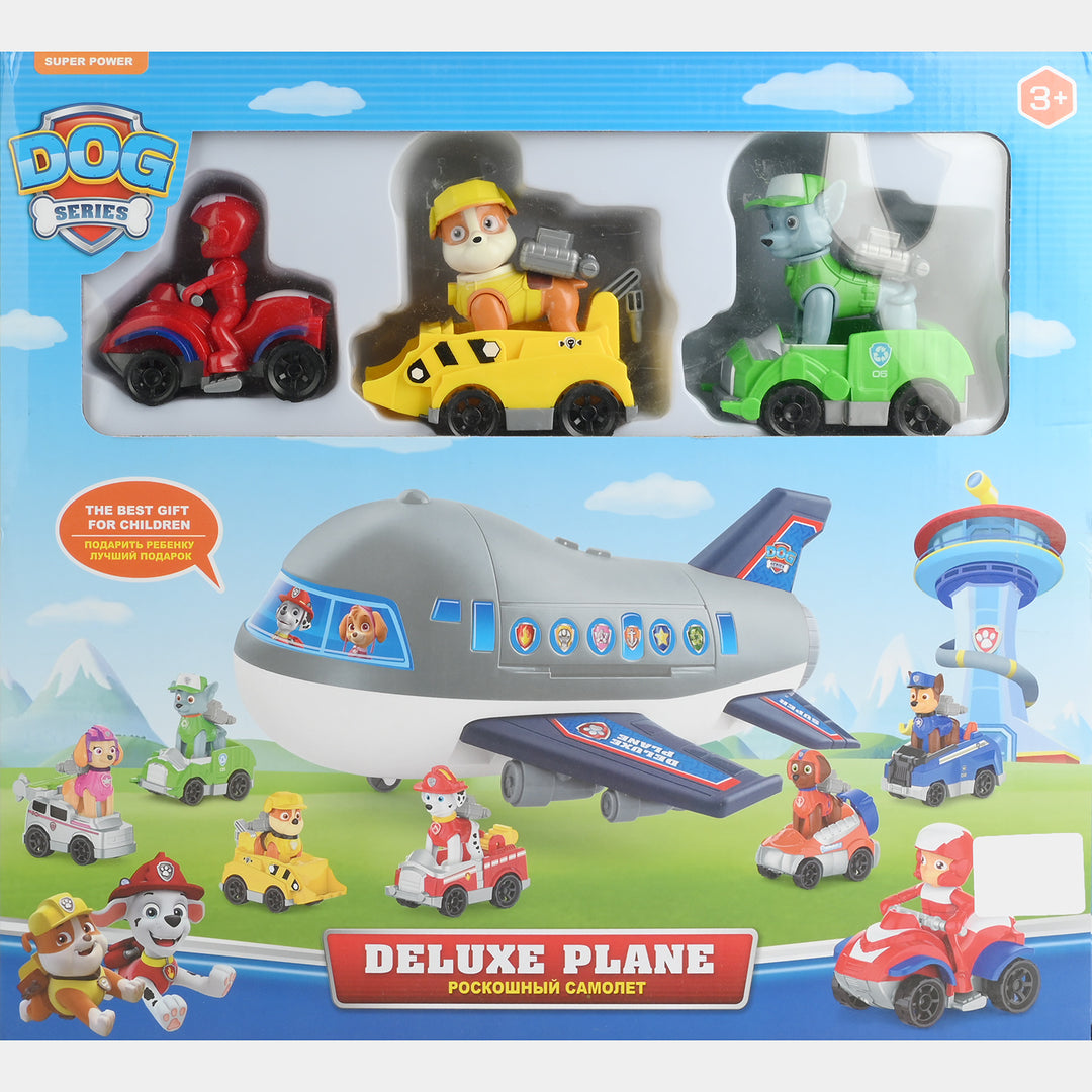 Deluxe Plane Toy Vehicle Figures