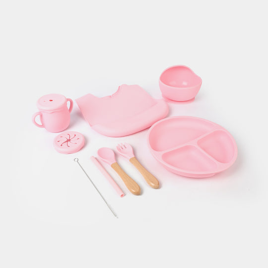 Adorable Food Grade Silicone Baby Tableware Set