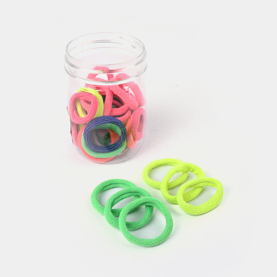 Girls Multicolor Hair Ties/Pony Set