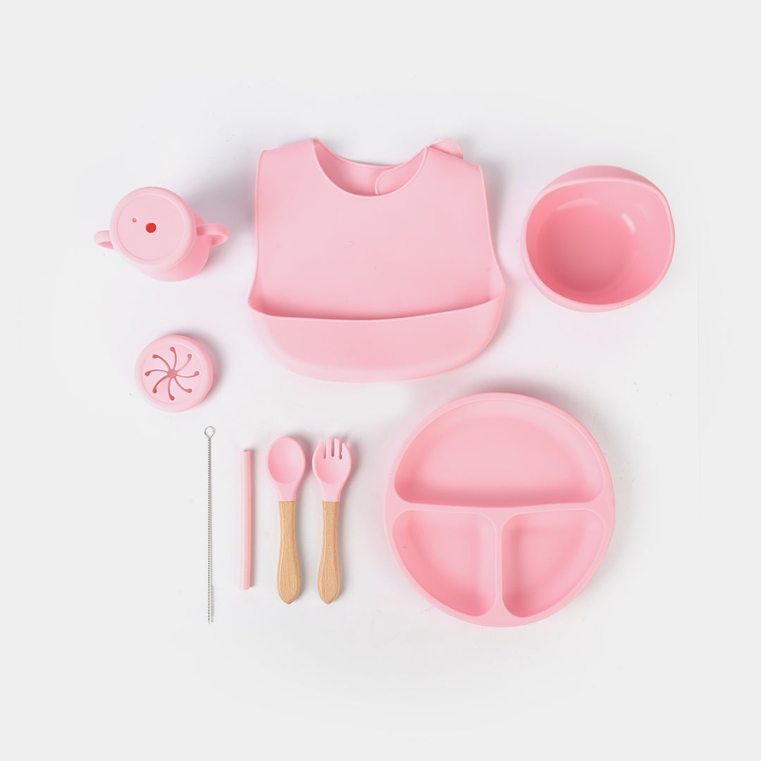 Adorable Food Grade Silicone Baby Tableware Set