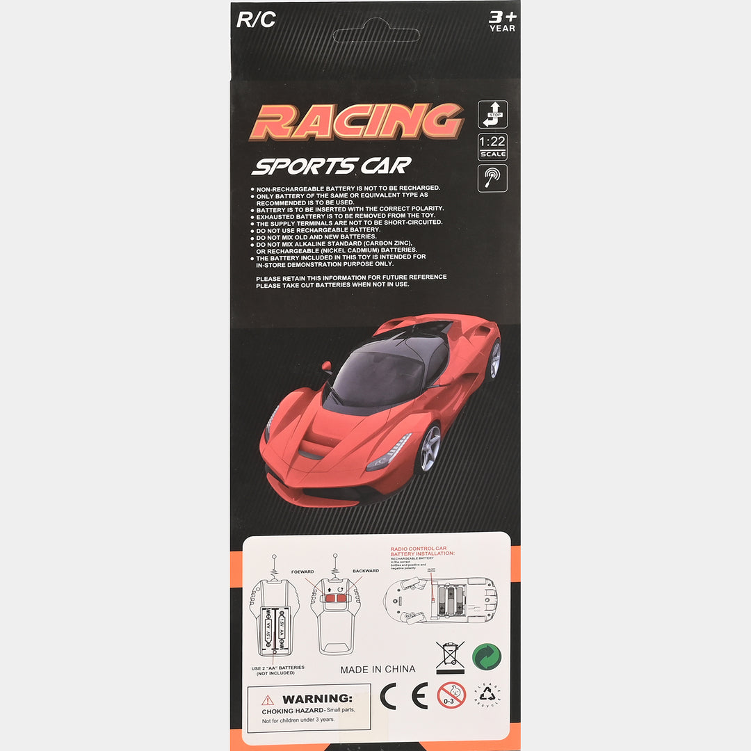 Remote Control Racing Car