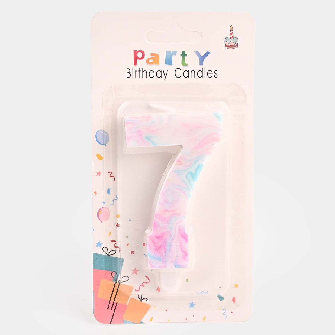 Party Candle Numeric