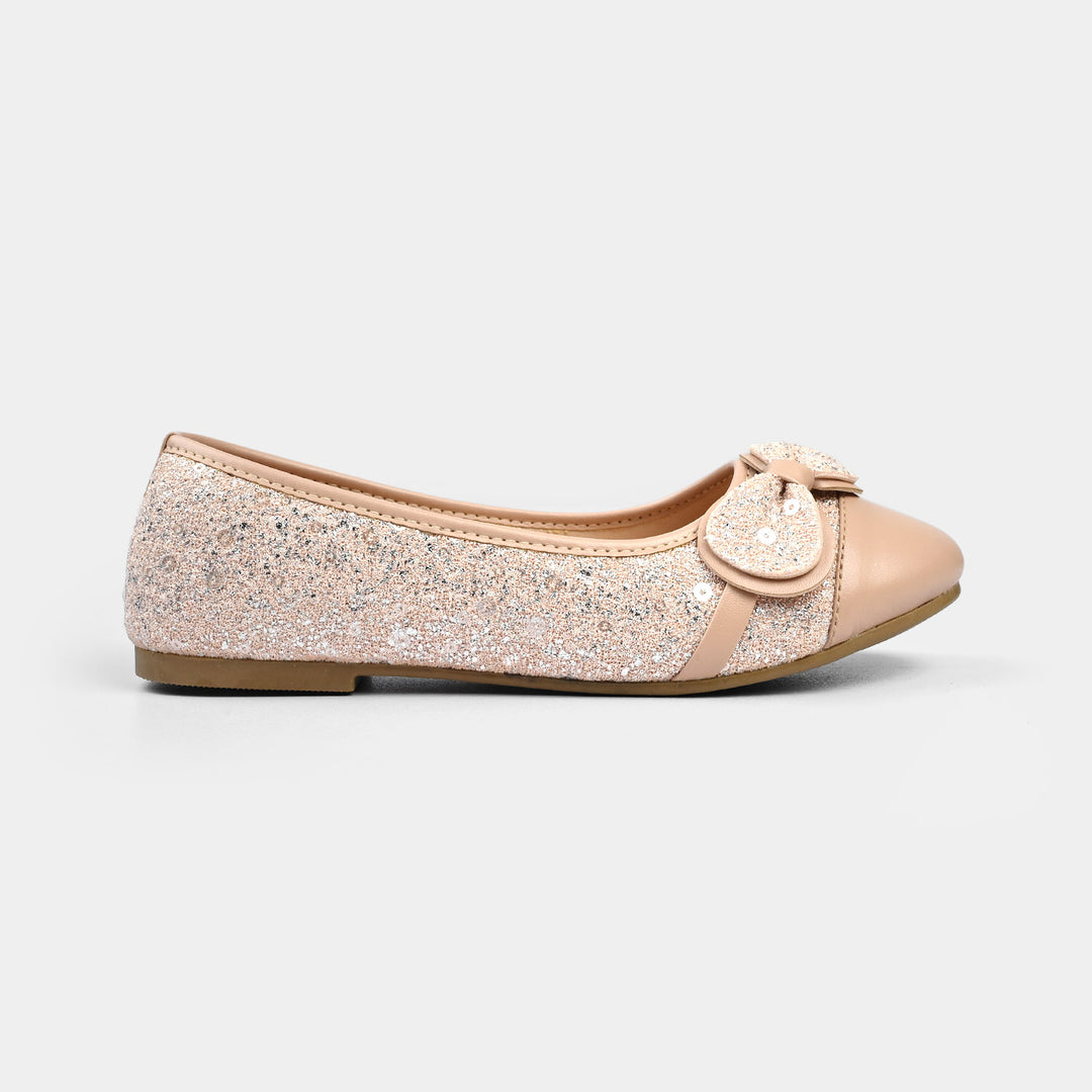 Girls Pumps 11-117-Peach