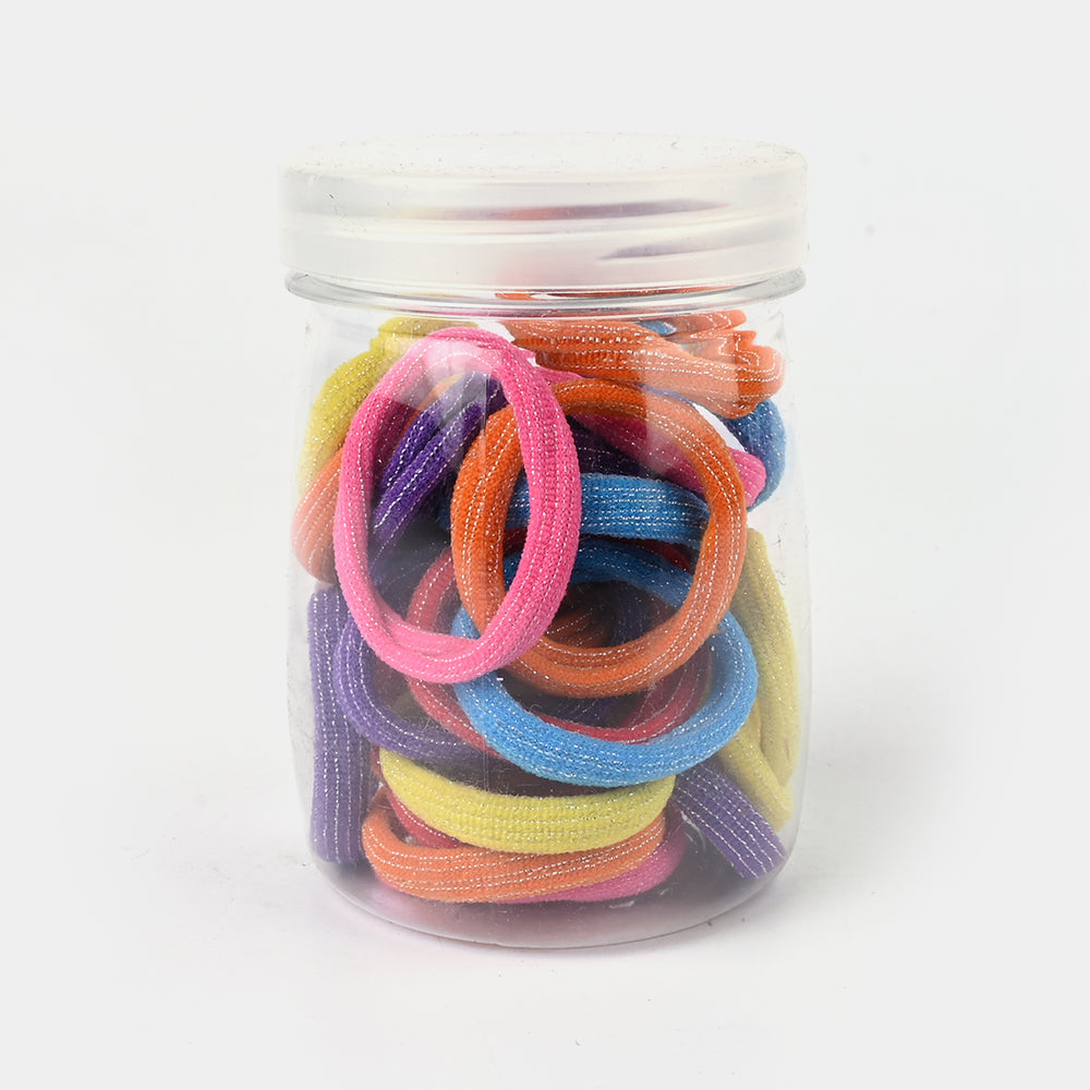 Girls Multicolor Hair Ties/Pony Set