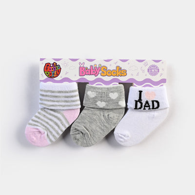 Infant Baby Socks 6-12M-3Pcs