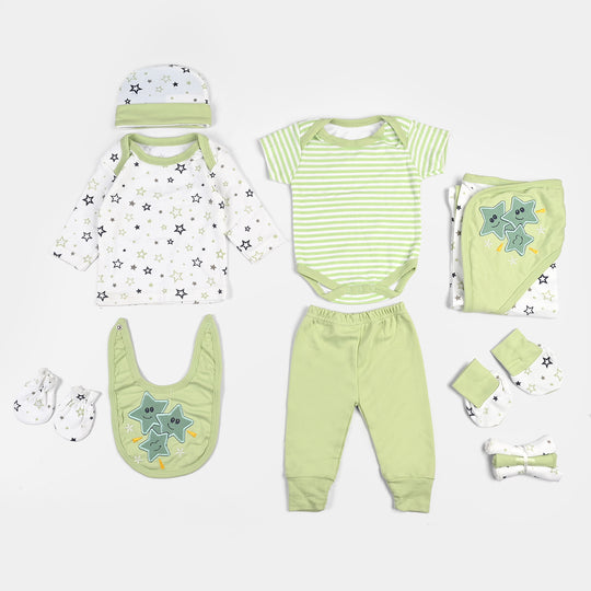 Infant Starter Set 11Pcs Star Misty Jade