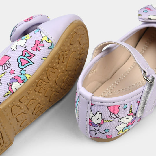 Girls Pumps ZP-085-PURPLE
