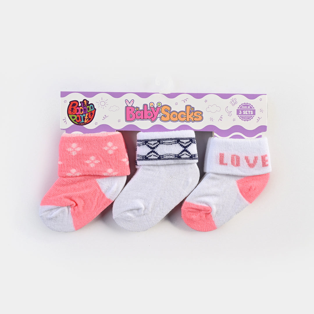 Infant Baby Socks 6-12M-3Pcs