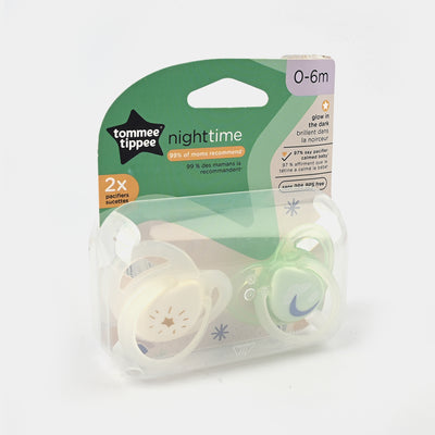 TT 533465 2X 0-6M NIGHT PACI E-C