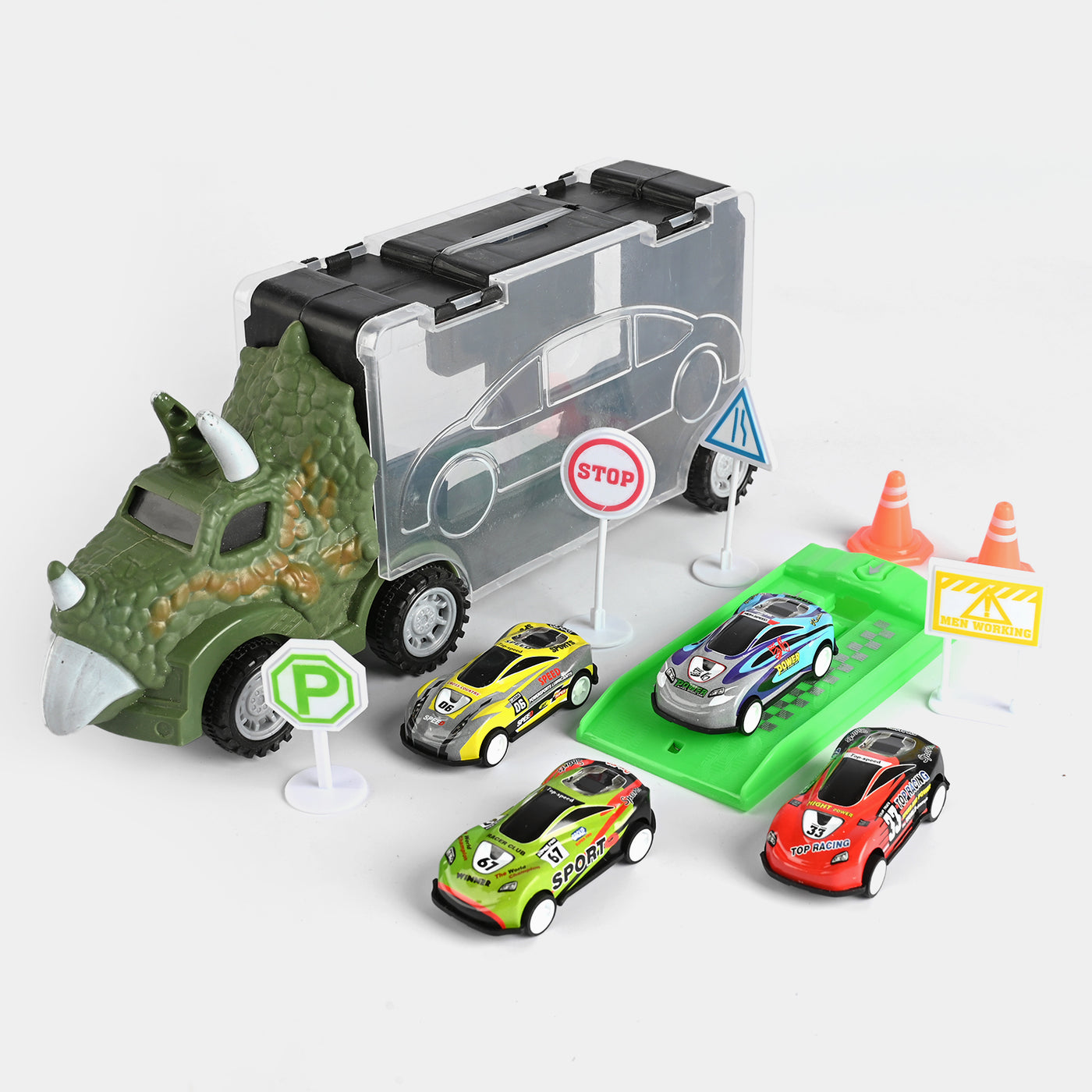 Free Wheel Car Carrier Truck Toy For Kids