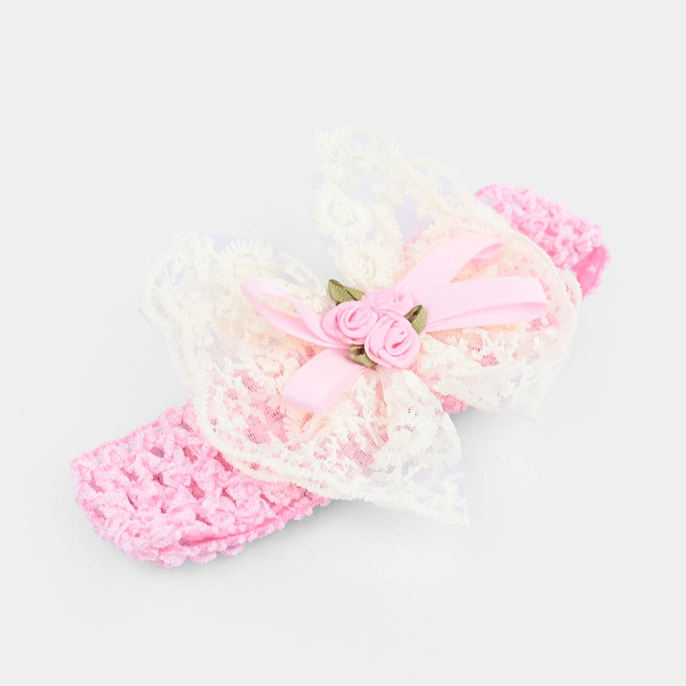 Baby Headband & Matching Socks Set