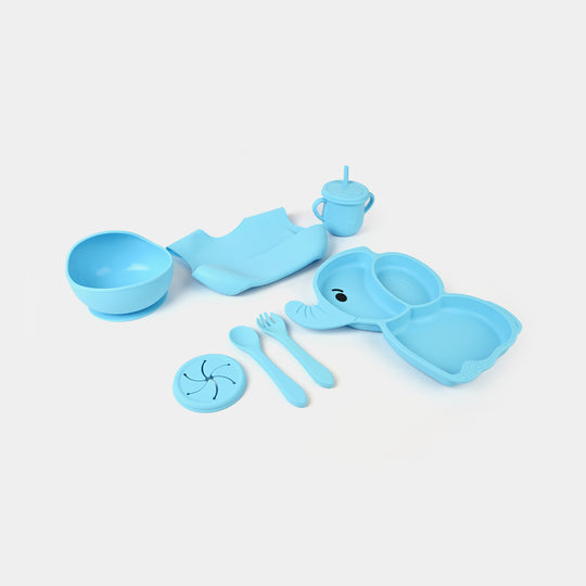 Adorable Food Grade Silicone Baby Tableware Set