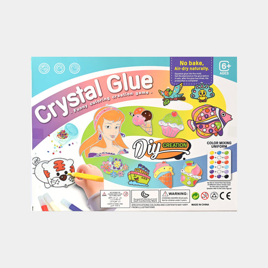 Crystal Glue Painting For Girls