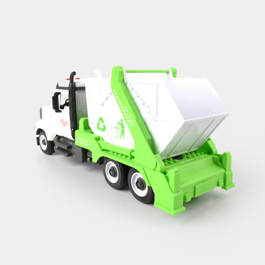 Garbage Truck Toy with Lights & Sounds | Recycling Play Vehicle for Kids