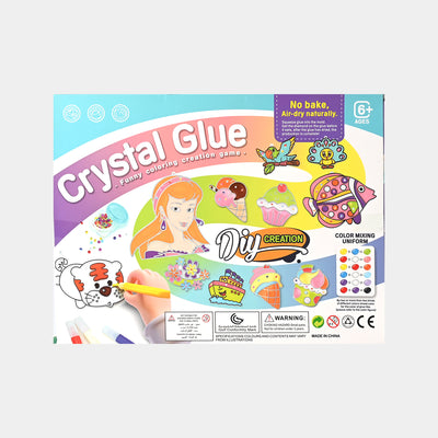 Crystal Glue Painting For Girls