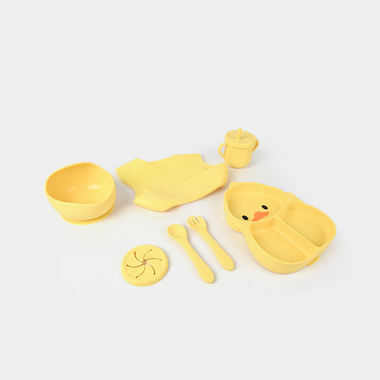 Adorable Food Grade Silicone Baby Tableware Set