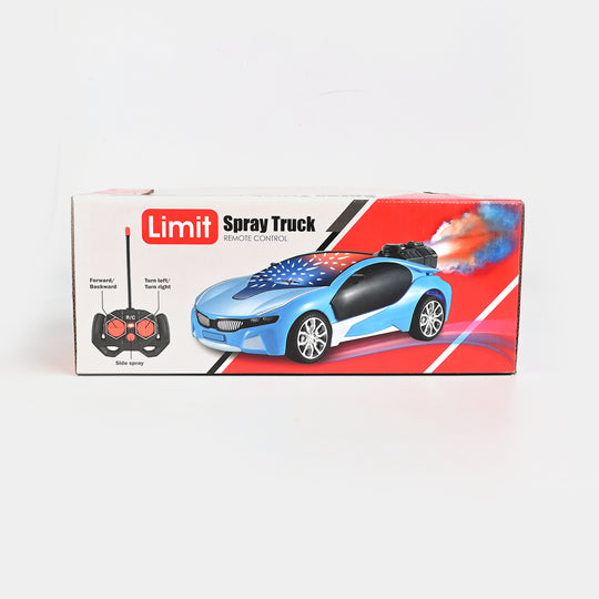 Remote Control Car With 3D Light,Mist Spray