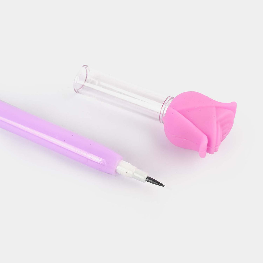 Cute Rose Flower Bullet Pencil