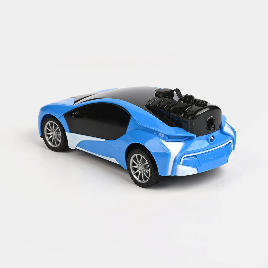 Remote Control Car With 3D Light,Mist Spray
