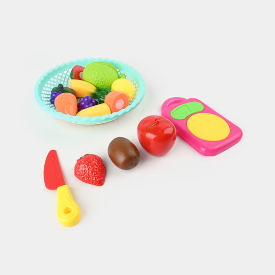 Cut Fruit With Basket Play Set