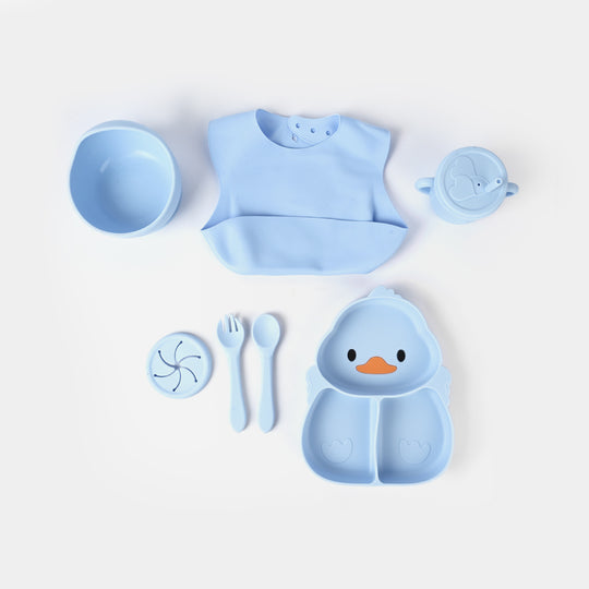 Adorable Food Grade Silicone Baby Tableware Set