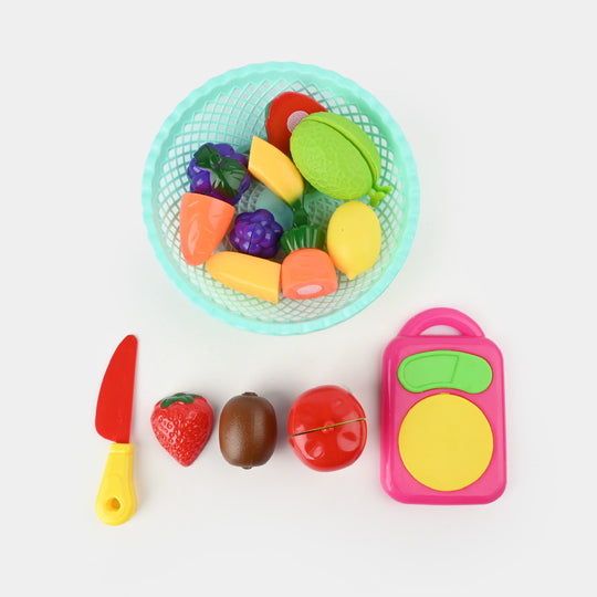Cut Fruit With Basket Play Set
