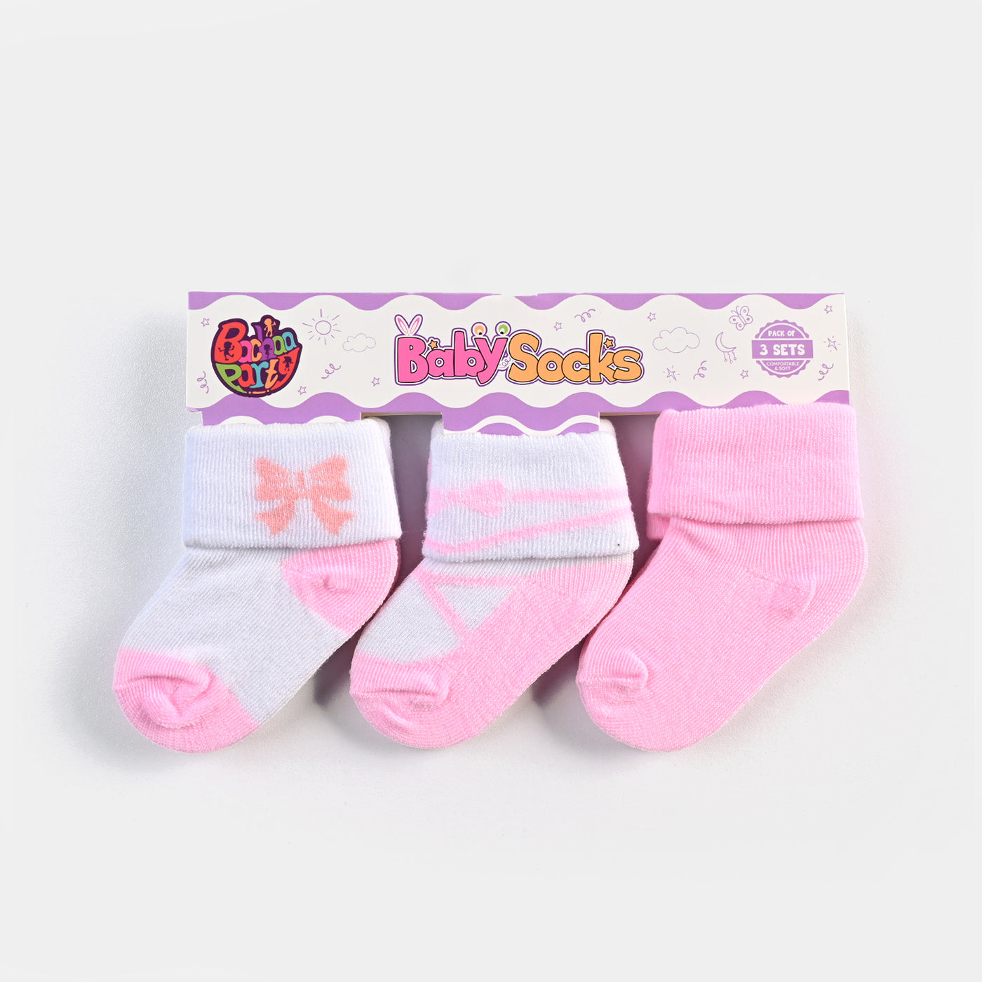 Infant Baby Socks 6-12M-3Pcs