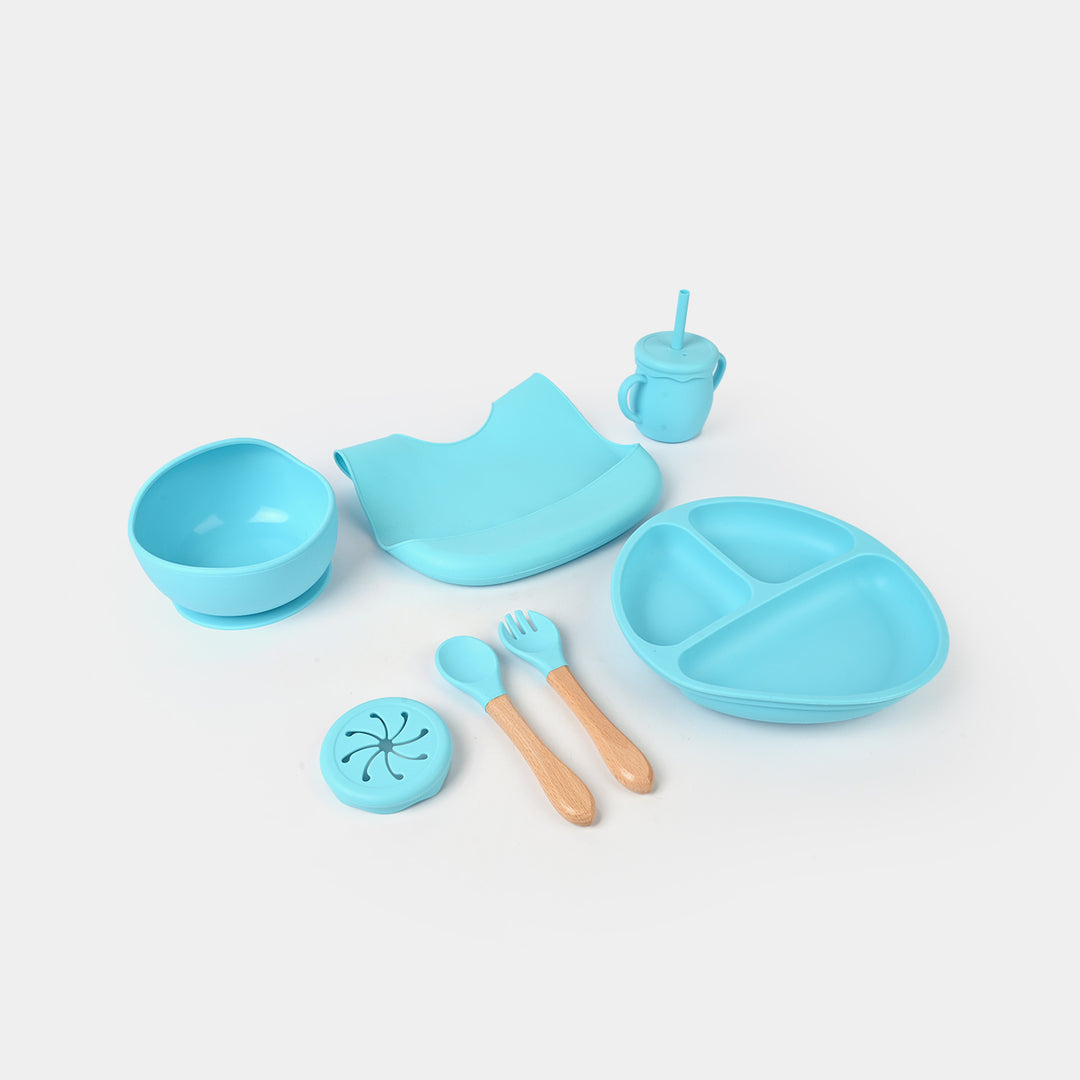 Adorable Food Grade Silicone Baby Tableware Set