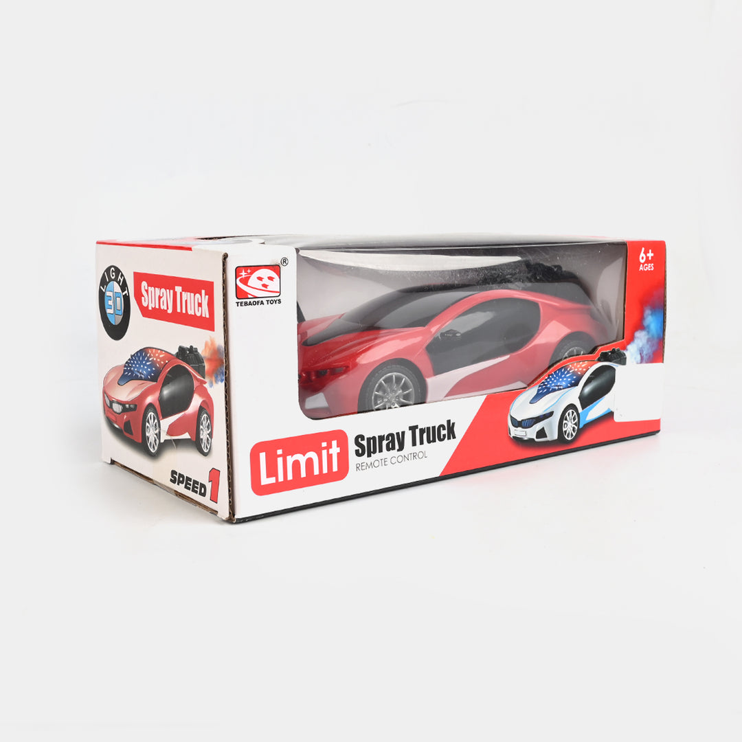 Remote Control Car With 3D Light,Mist Spray