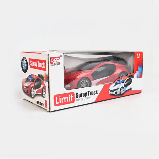 Remote Control Car With 3D Light,Mist Spray