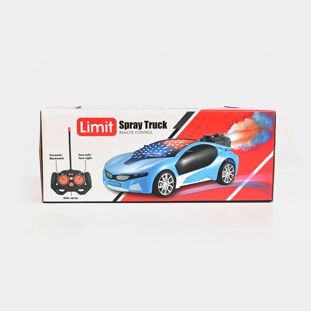 Remote Control Car With 3D Light,Mist Spray