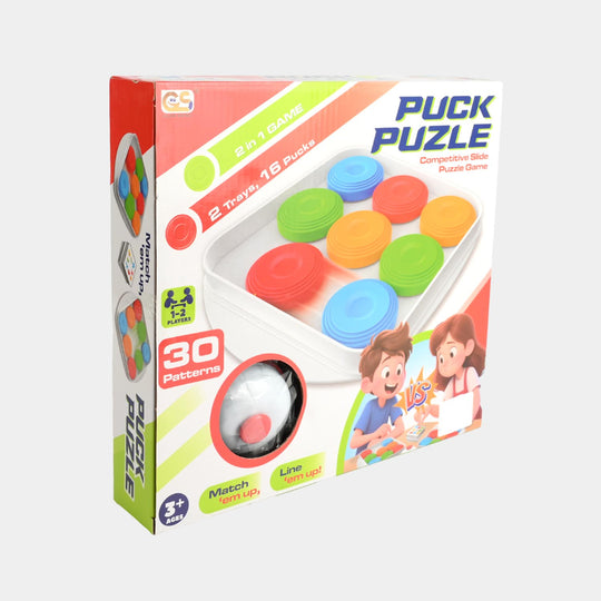 Puck Puzzle Competitive Slide Puzzle Game