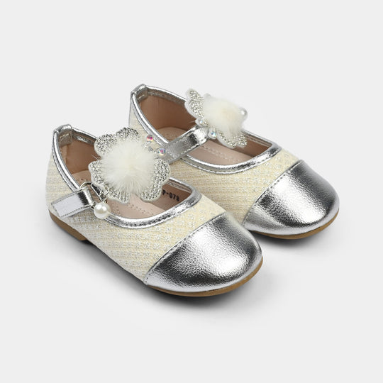 Girls Pumps ZP-079-WHITE