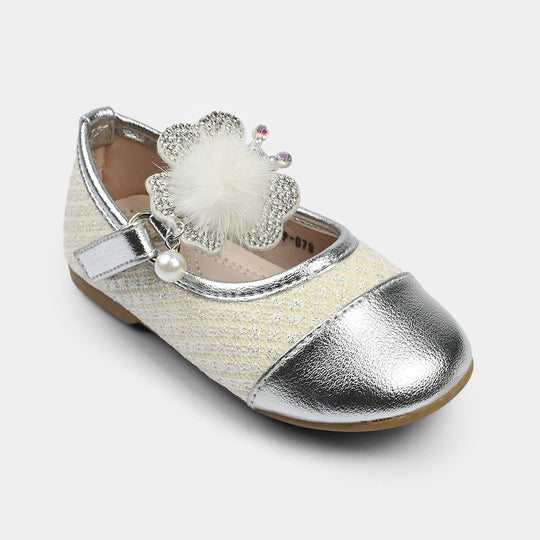 Girls Pumps ZP-079-WHITE