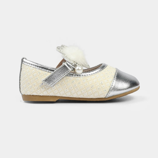 Girls Pumps ZP-079-WHITE