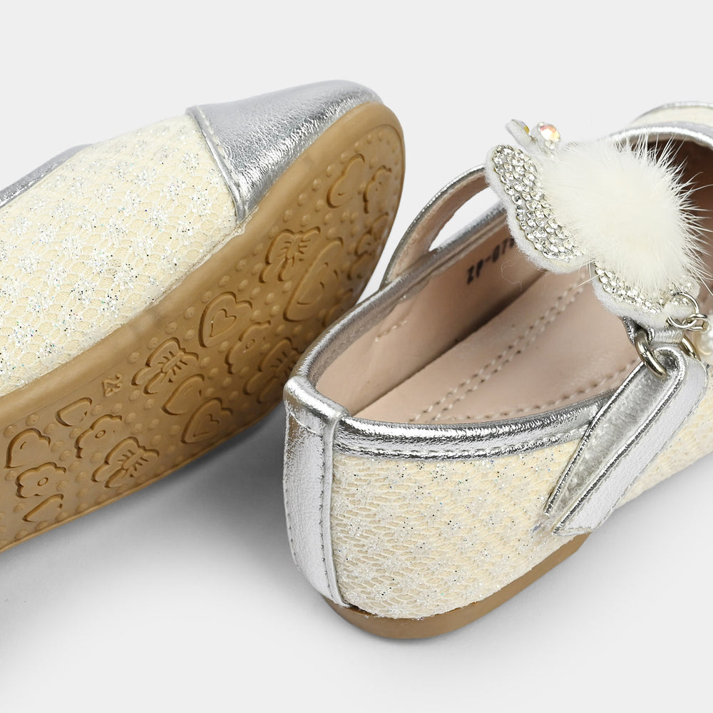 Girls Pumps ZP-079-WHITE