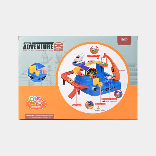 Adventure Cars Track Play Set