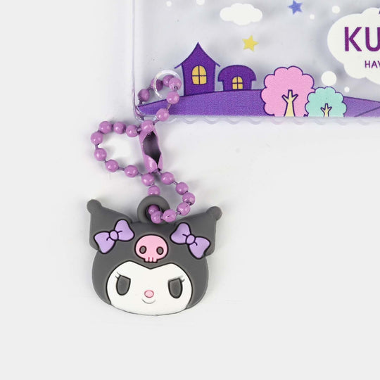 Bright Plastic Scale with Keychain | 15CM