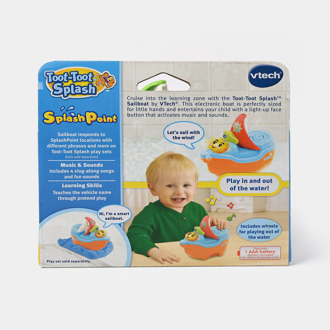 Toot-Toot Splash Sailboat
