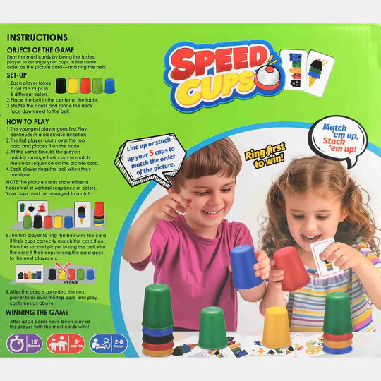 Fast-Paced Stacking & Color Matching Board Game