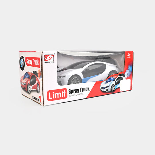 Remote Control Car With 3D Light,Mist Spray