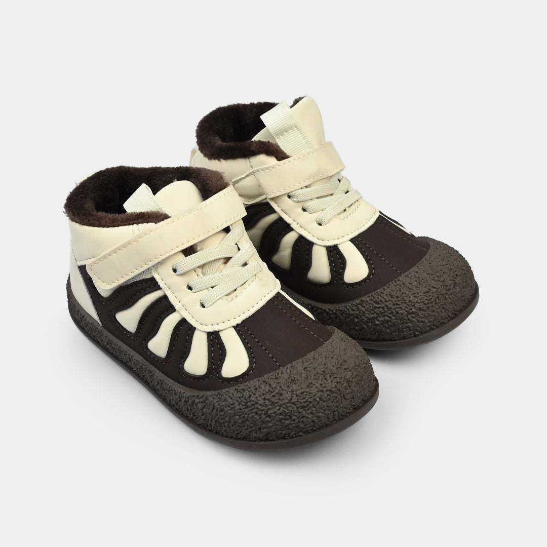 Boys Boots A04-BROWN