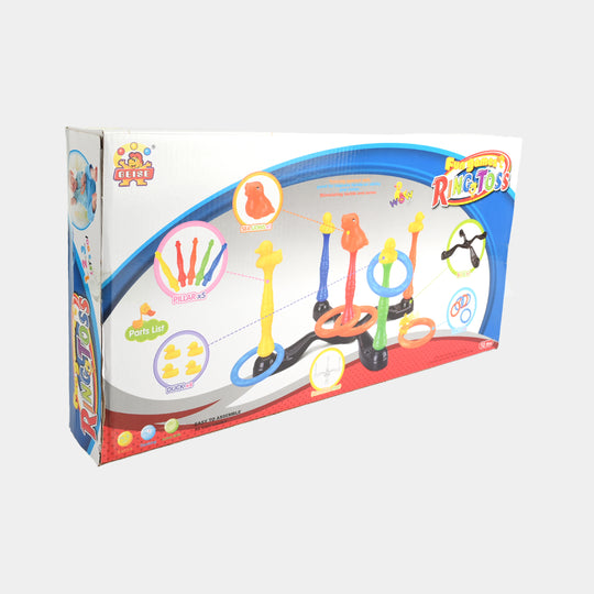 Duck-Themed Ring Toss Game