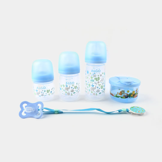 Feeder Bottle Ideal Gift Set | Blue