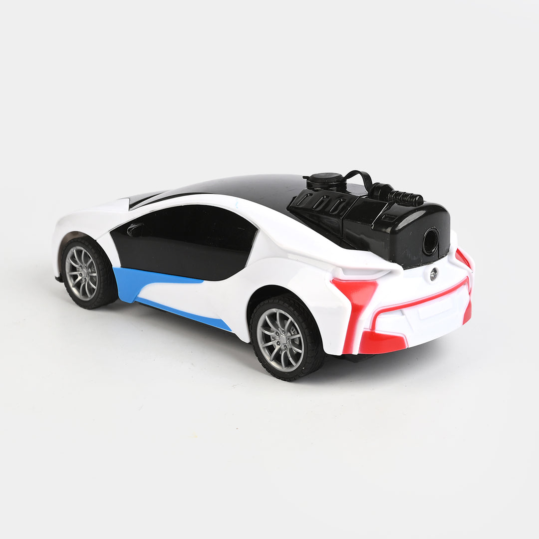 Remote Control Car With 3D Light,Mist Spray