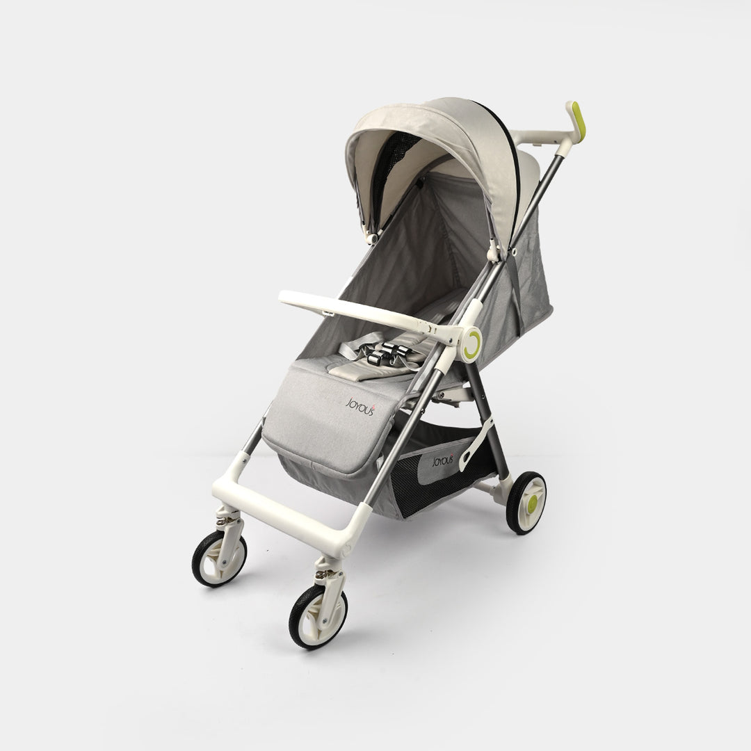 Compact & Foldable Baby Stroller JY-1332 Grey