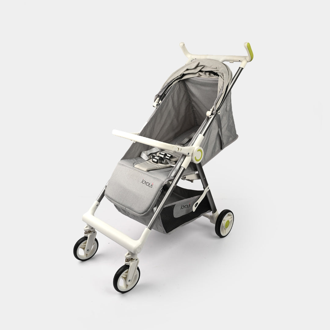 Compact & Foldable Baby Stroller JY-1332 Grey