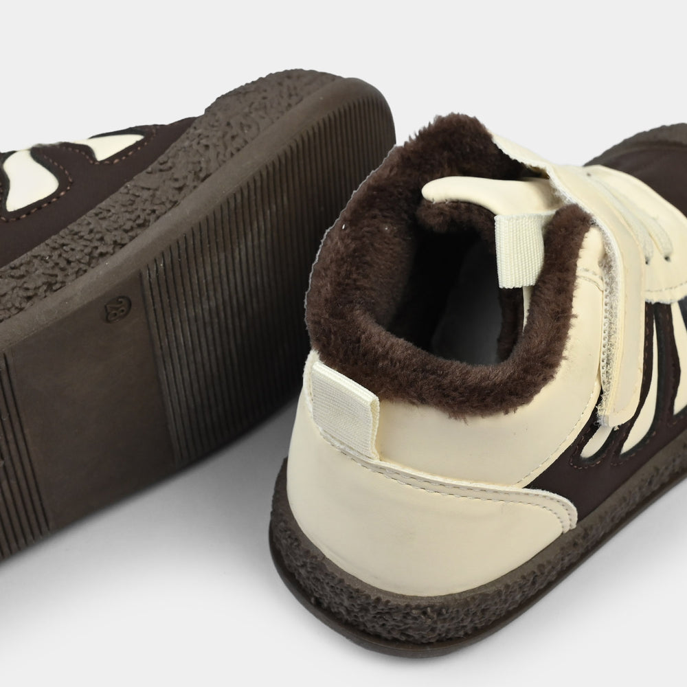 Boys Boots A04-BROWN