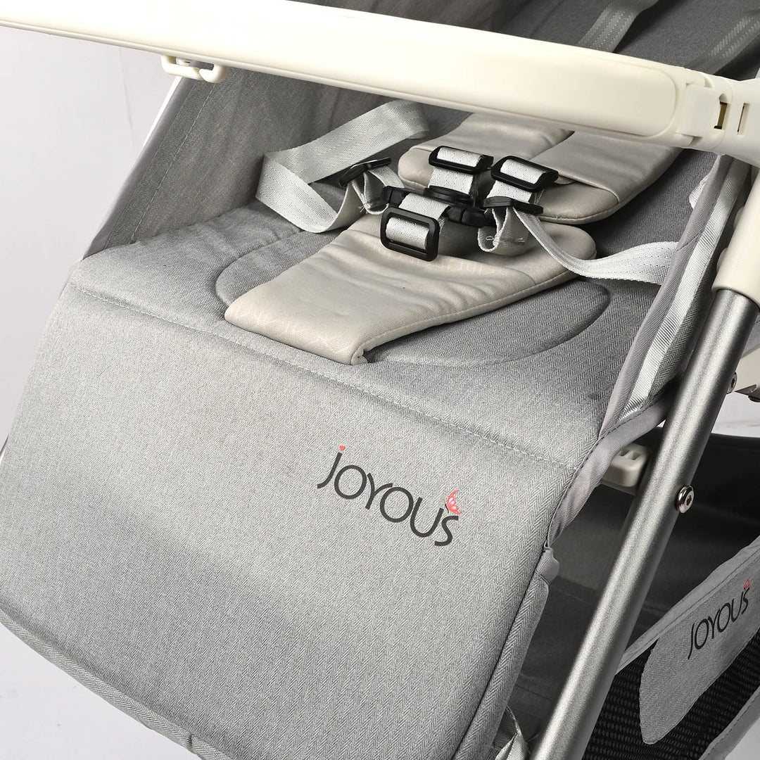 Compact & Foldable Baby Stroller JY-1332 Grey